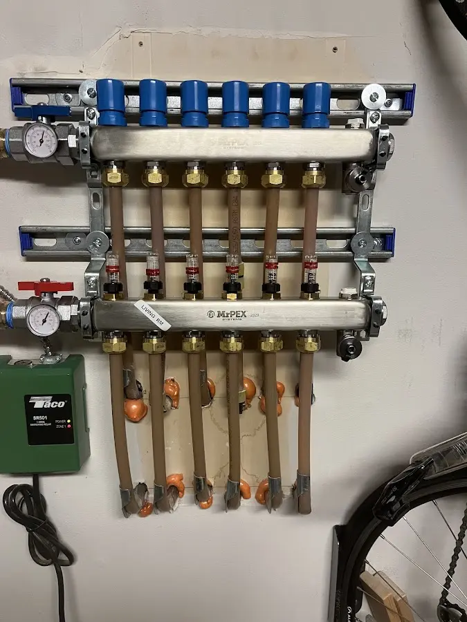 Plumber performing Leak Detection at a residential property in West Carrollton